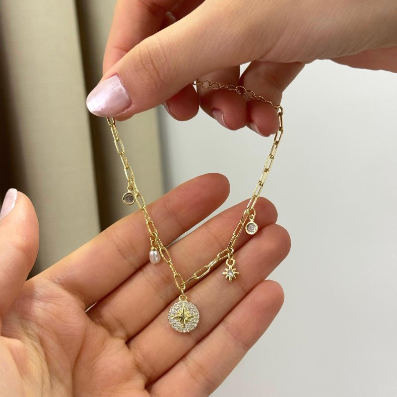 14K ALTIN KAPLAMA BİLEKLİK