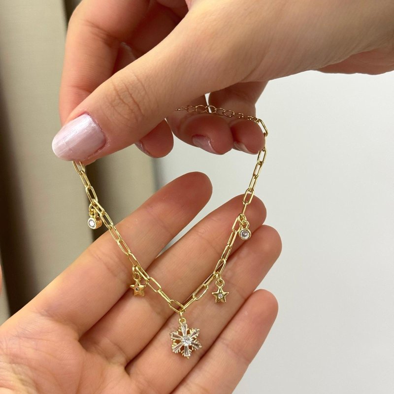 14K ALTIN KAPLAMA BİLEKLİK