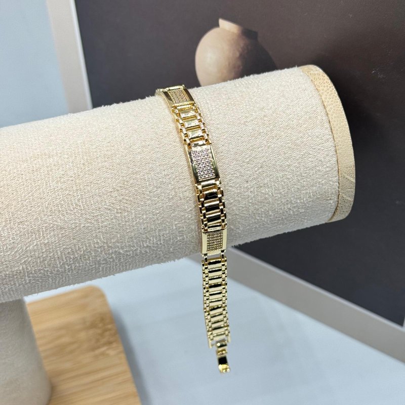 14K ALTIN KAPLAMA BİLEKLİK