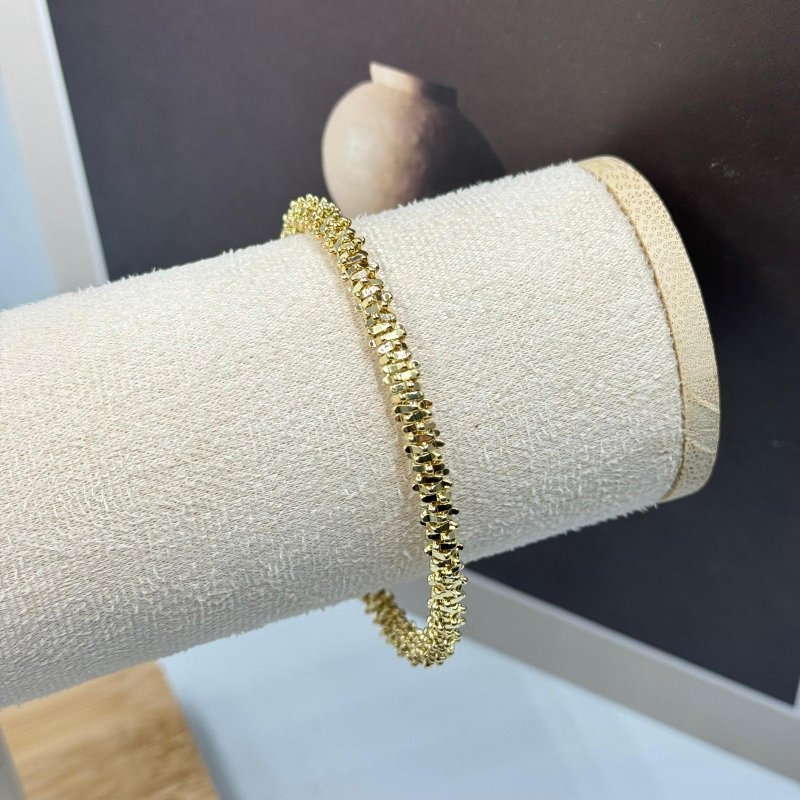 14K ALTIN KAPLAMA BİLEKLİK