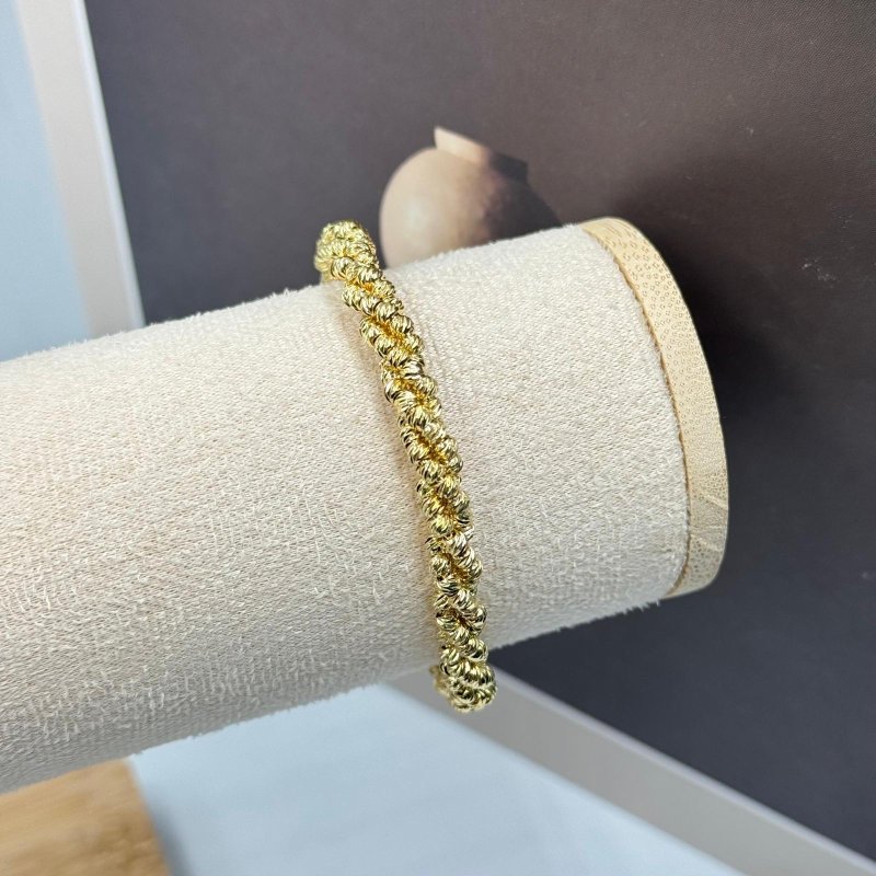 14K ALTIN KAPLAMA BİLEKLİK